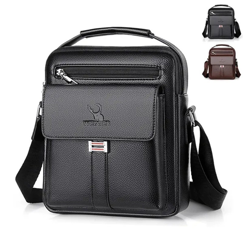 Leather Work Bag Men - High Quality Men Shoulder Bag Men