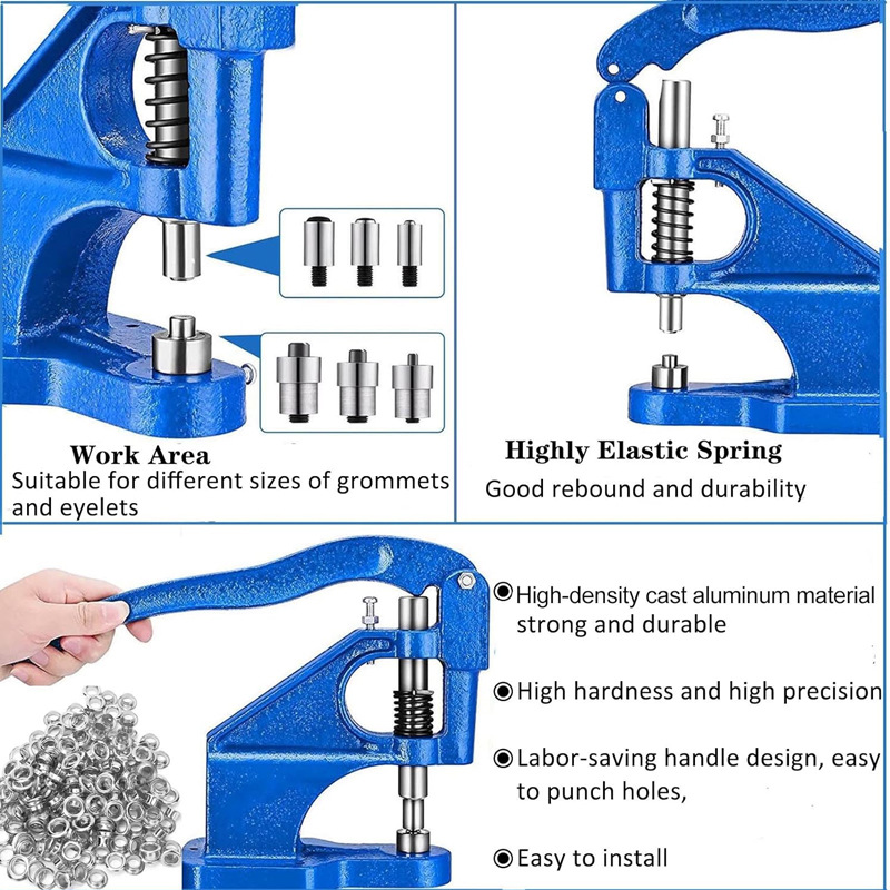Manual Hand Press Button Punch - Leatherwork Hand Press recension och pris
