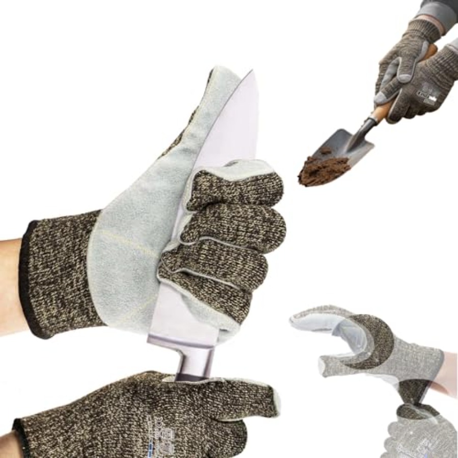 Gardening work gloves: Level 5 - Leveling Leatherworking recension och pris
