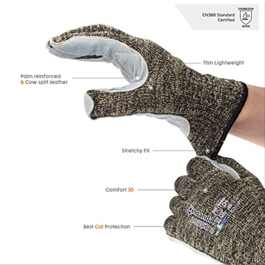 Gardening work gloves: Level 5 - Leveling Leatherworking recension och pris