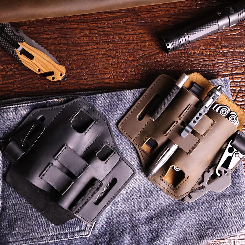 Outdoor Work Multitool Holder  - Leatherwork Knife Sheath recension och pris