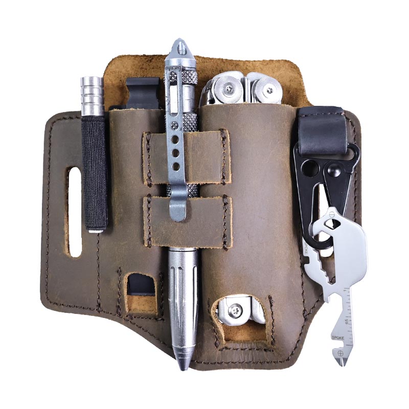Outdoor Work Multitool Holder  - Leatherwork Knife Sheath recension och pris