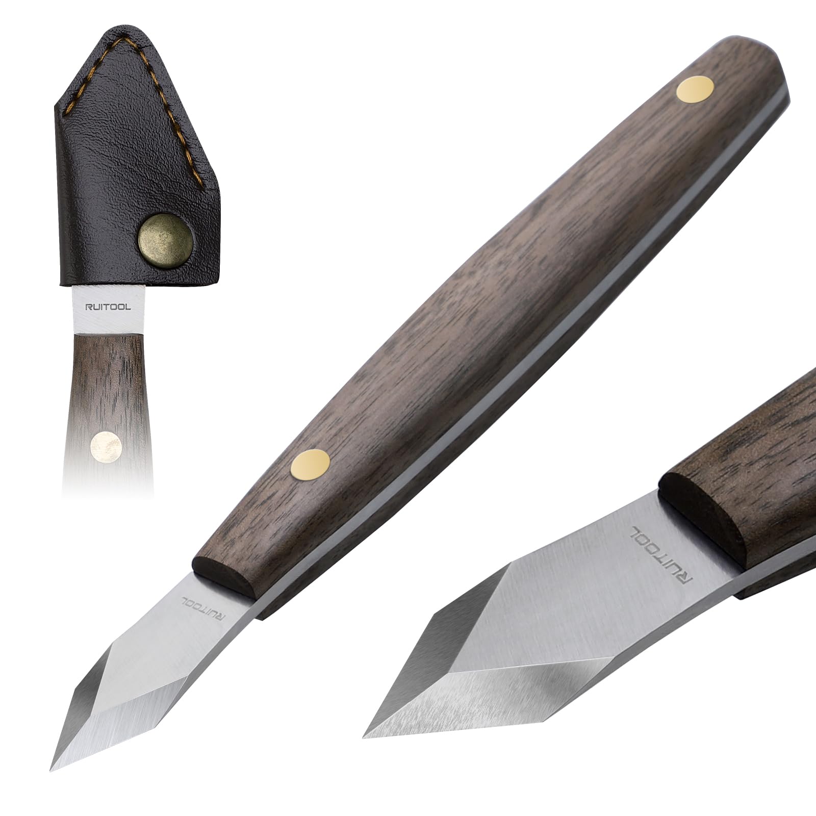RUITOOL Marking Knife High Car - Leatherwork Knife Sheath recension och pris