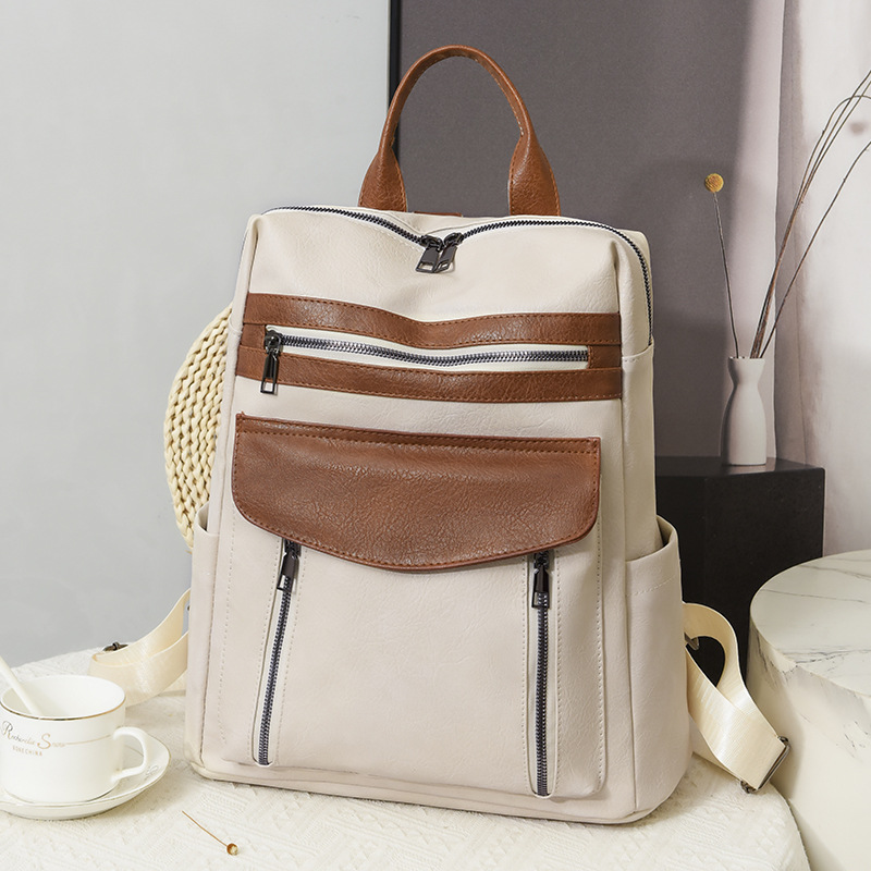 New Arrival Leather Laptop PU  - Leather Work Womens Backpack recension och pris