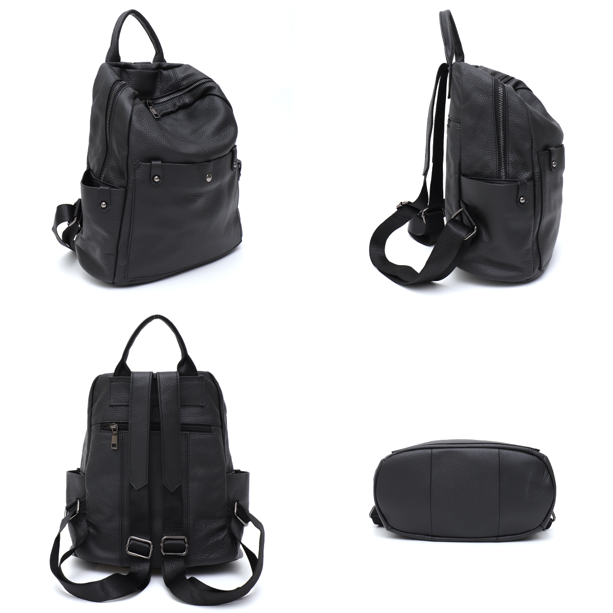 Soft Genuine Cowhide Daily Bac - Leather Work Womens Backpack recension och pris