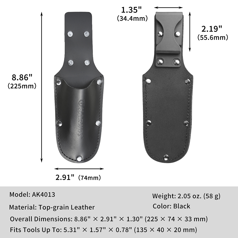 Harnds Leather Pliers Holder S - Leatherwork Knife Sheath recension och pris