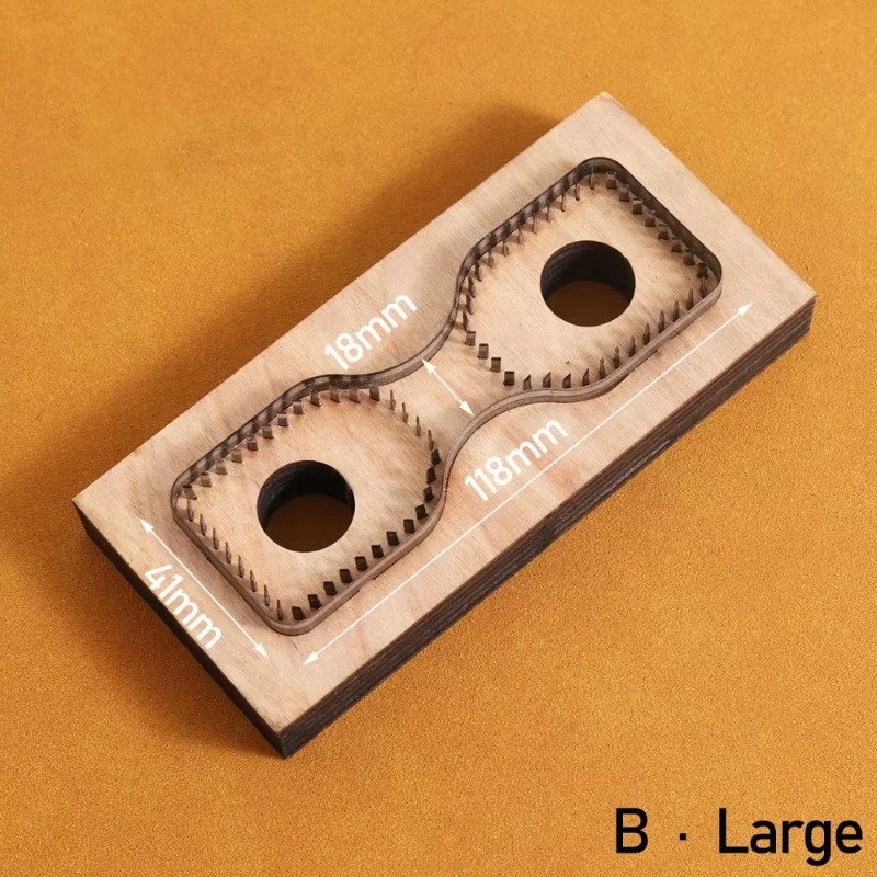 DIY Leathercraft Die Cutter Mo - Leatherwork Hand Press recension och pris