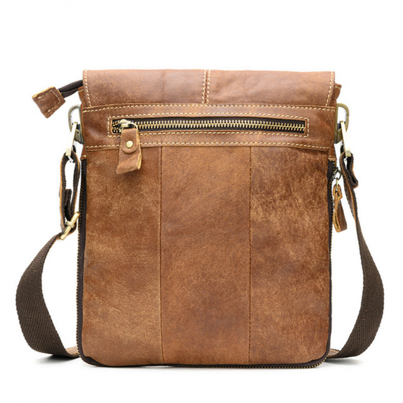 Top layer cowhide men's bag, g - Leather Work Bag Men recension och pris