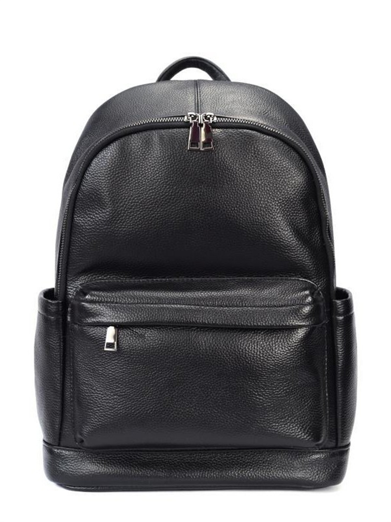 Man Genuine Leather Travel Bac - Leather Work Rucksack Mens recension och pris