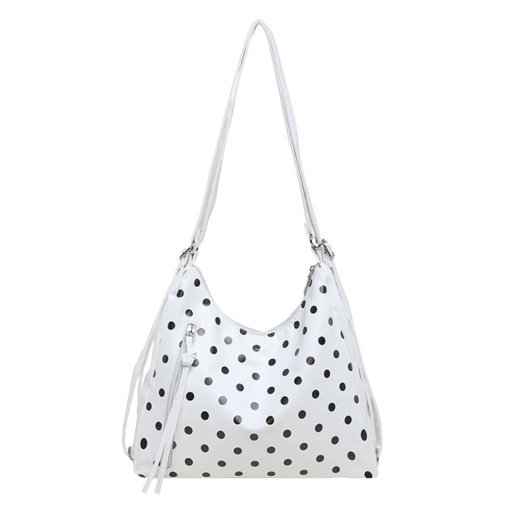 Vintage PU Leather Polka Dot S - Leather Work Womens Backpack recension och pris