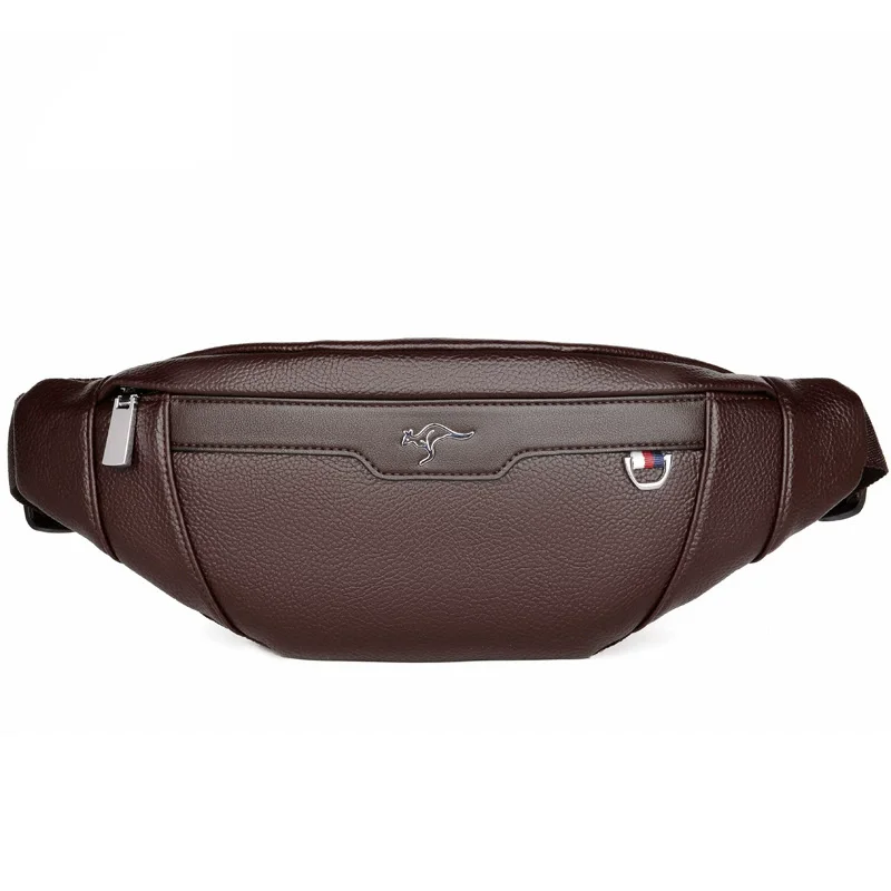 Business Leather Waist Bag Mul - Leather Work Bag Men recension och pris