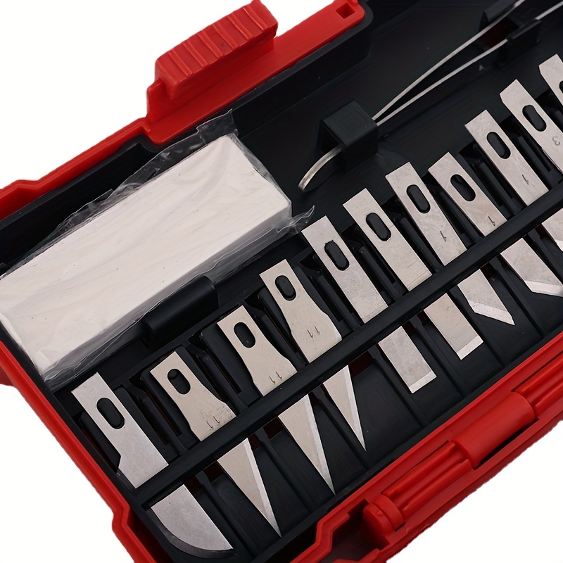 29Pcs Exacto Knife Set, Precis - Leatherwork Hobby recension och pris