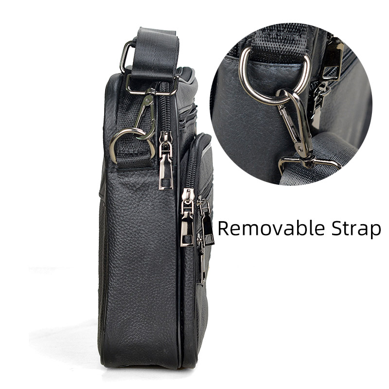 Men Genuine Leather Handbags M - Leather Work Bag Men recension och pris