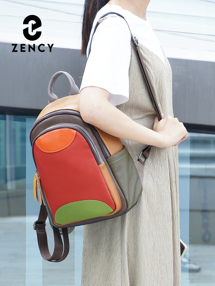 Zency Women's Genuine Leather  - Leather Work Womens Backpack recension och pris