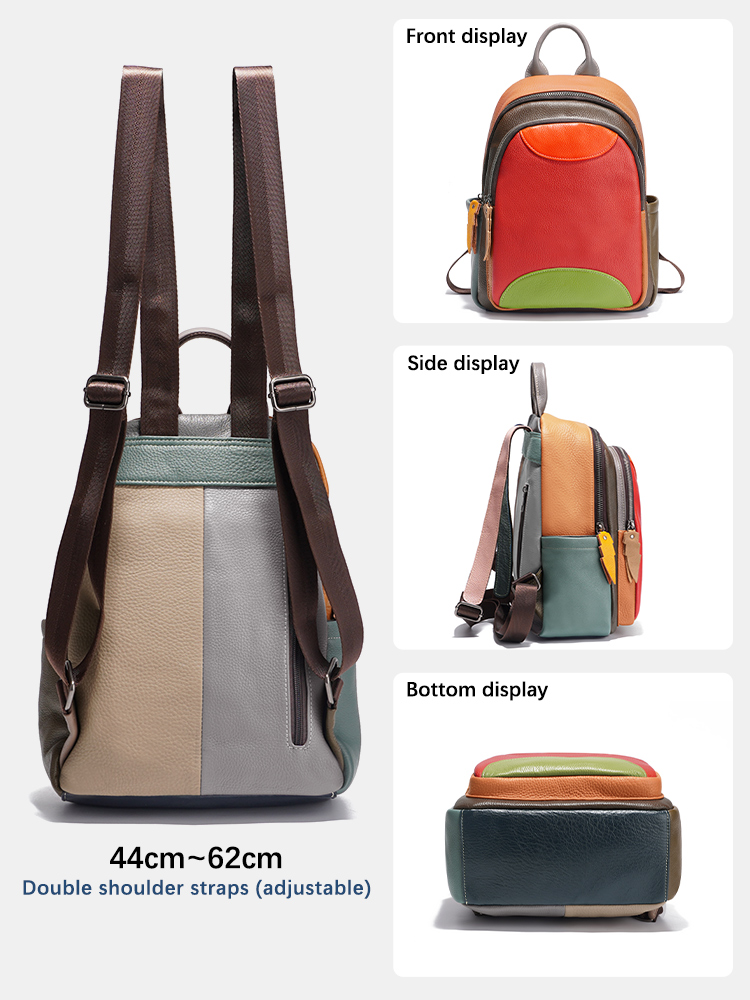 Zency Women's Genuine Leather  - Leather Work Womens Backpack recension och pris