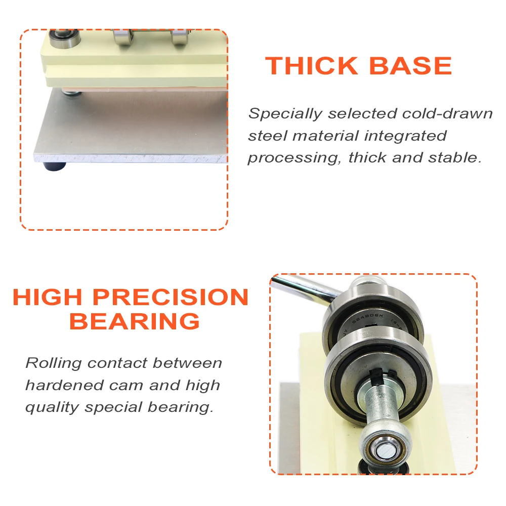 Leather Press Manual Die Cutti - Leatherwork Hand Press recension och pris