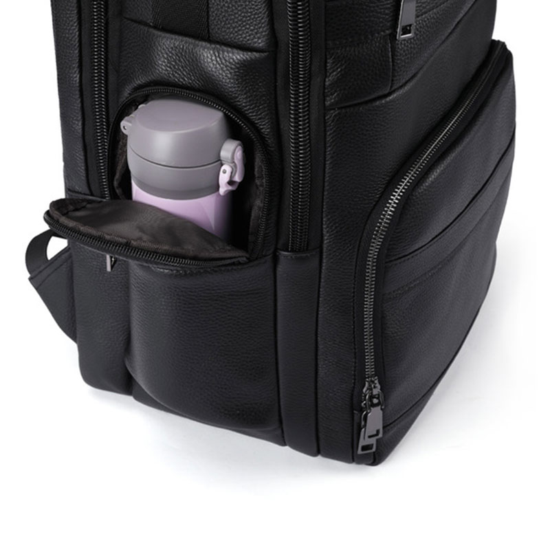 Luufan Genuine Leather Backpac - Leather Work Rucksack Mens recension och pris
