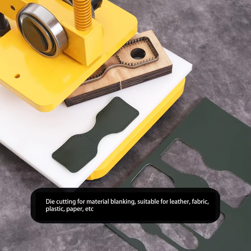 Manual Hand Press Die  for DIY - Leatherwork Hand Press recension och pris