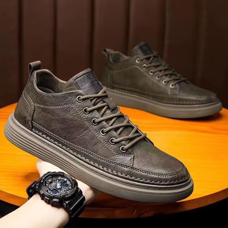 Casual leather shoes 2025 Spri - Leveling Leatherworking recension och pris
