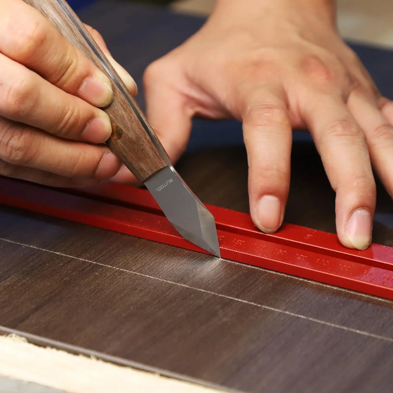 Handmade carving knife, thin e - Leatherwork Knife Sheath recension och pris