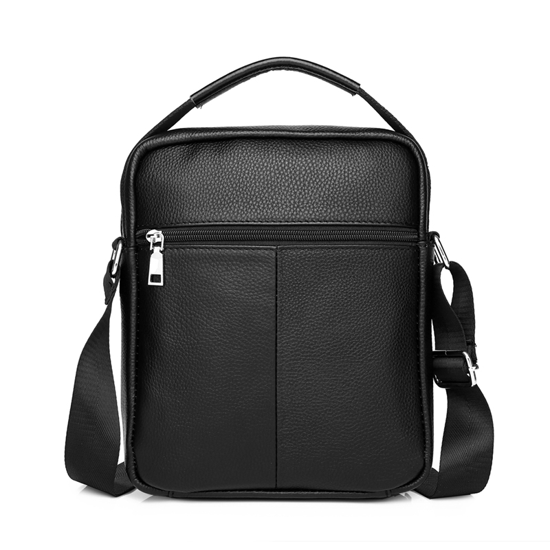 SCHLATUM Genuine Leather Men C - Leather Work Bag Men recension och pris