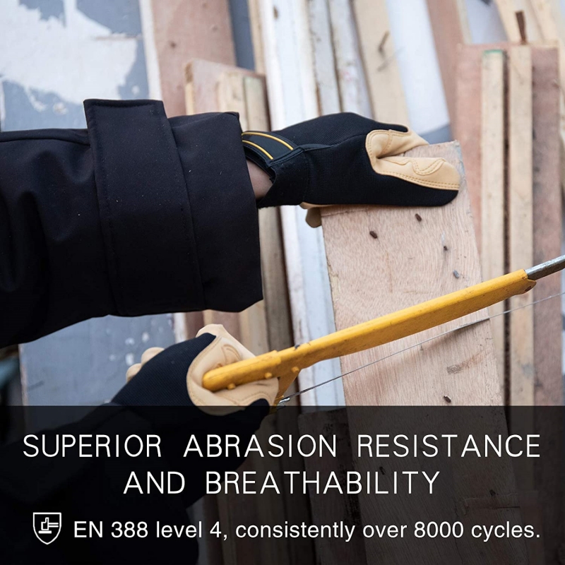 XYEHS 1 Pair Light Work Gloves - Leveling Leatherworking recension och pris