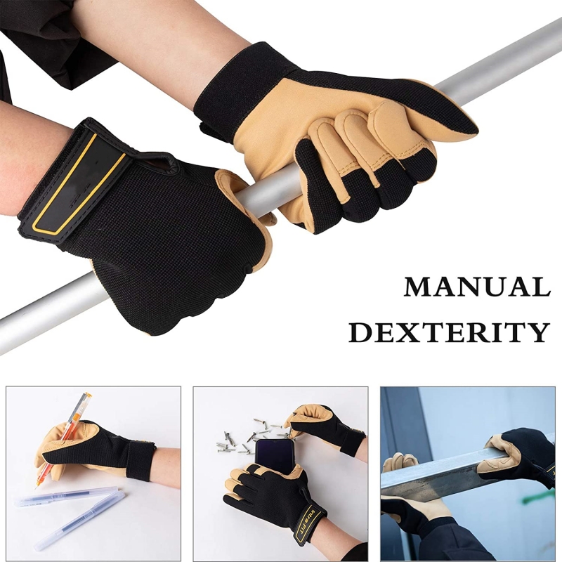 XYEHS 1 Pair Light Work Gloves - Leveling Leatherworking recension och pris