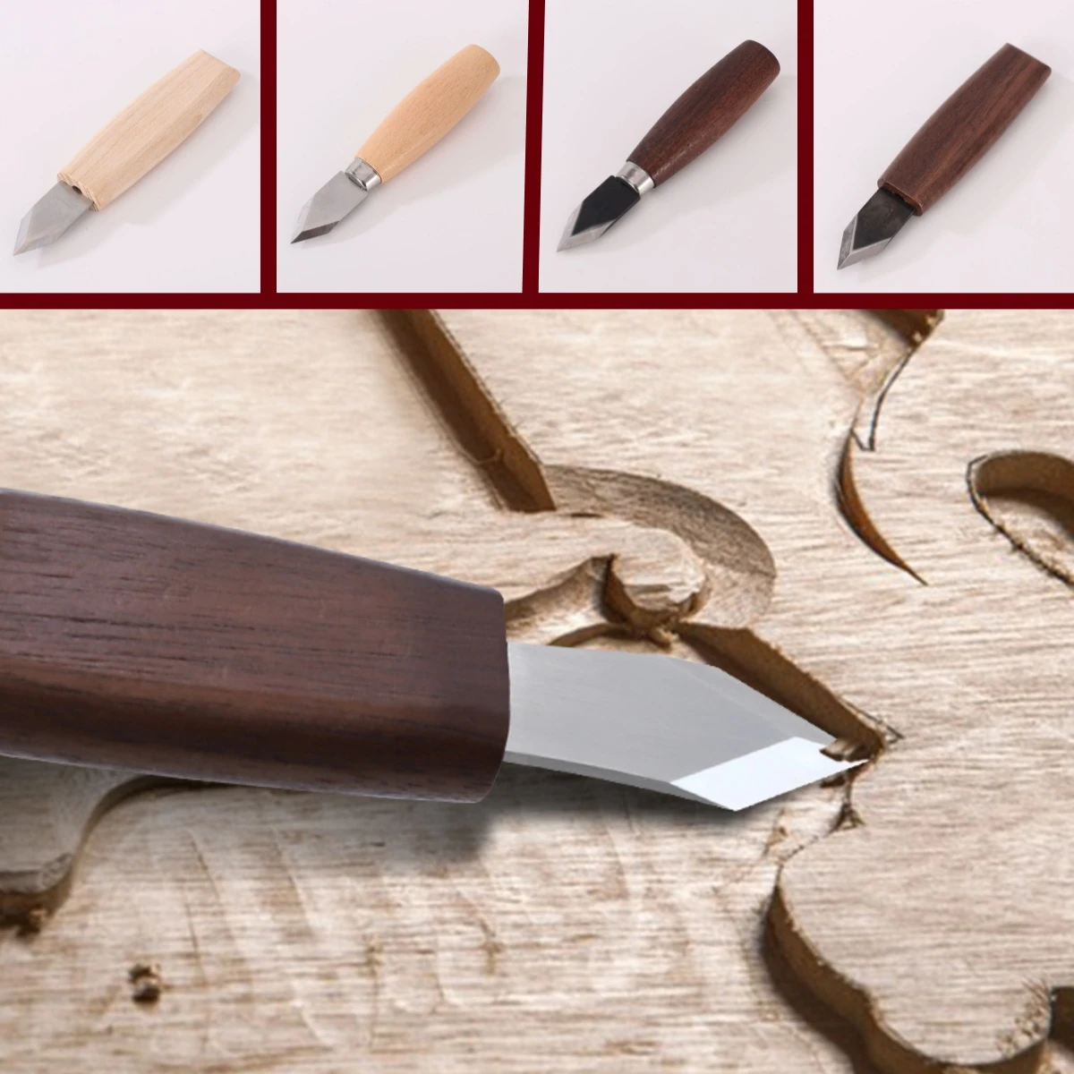 Double Bevel Marking Knife Ste - Leatherwork Knife Sheath recension och pris