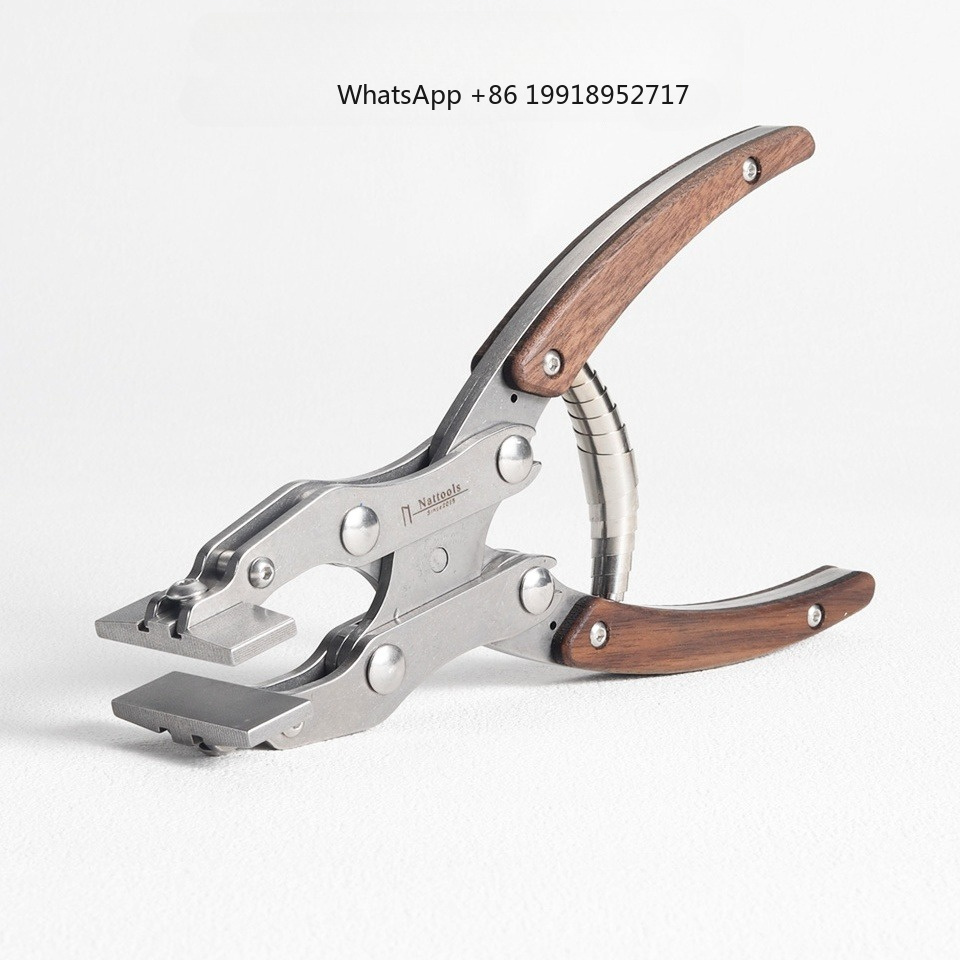 Leather Flat Pliers Stainless  - Leatherwork Hand Press recension och pris