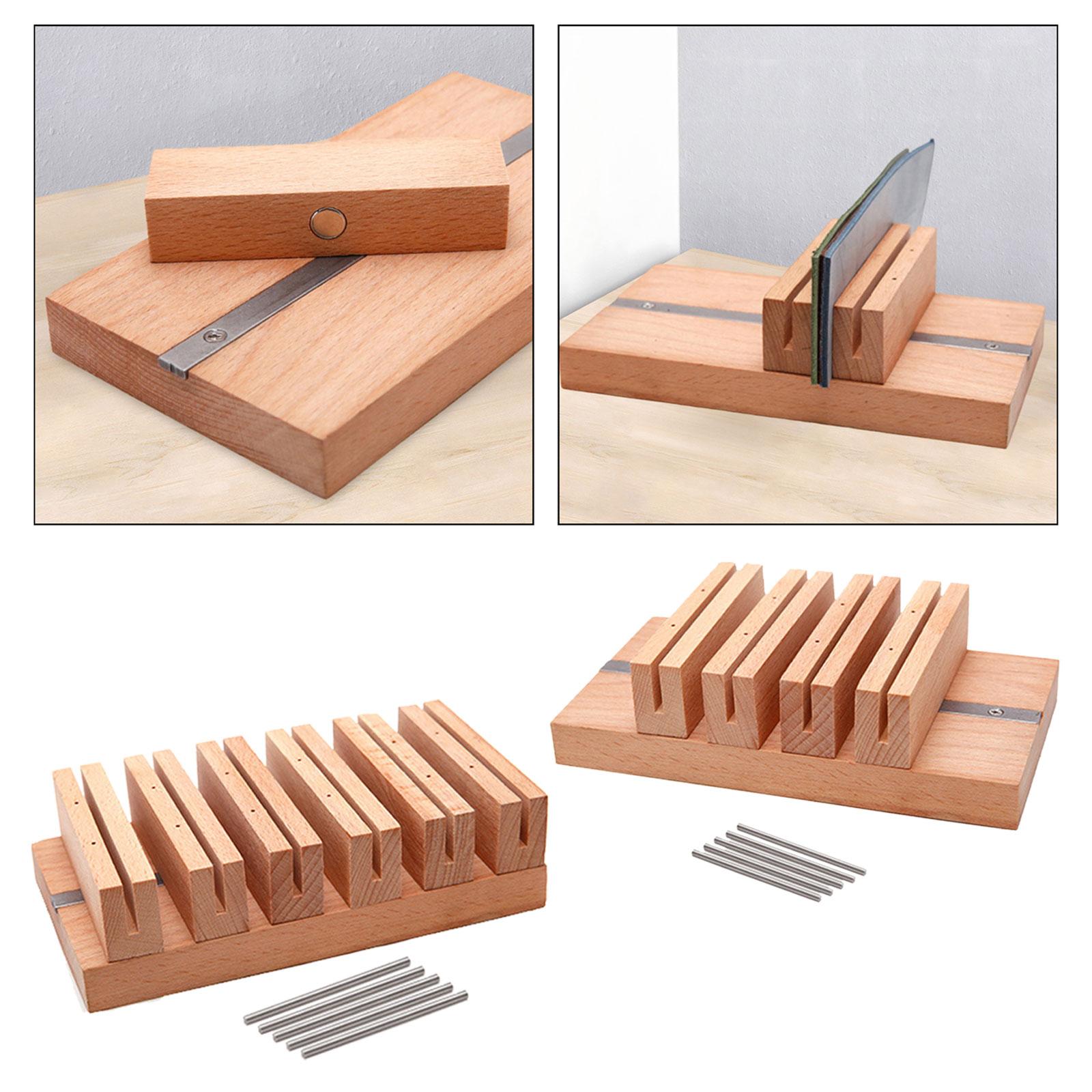 Compact Wooden Side Oil Drying - Leatherwork Hobby recension och pris