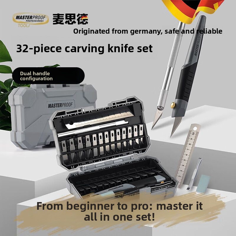 23/32Pcs Exacto Knife Set, Pre - Leatherwork Hobby recension och pris