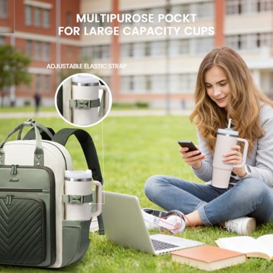 Laptop Backpack for Women, Wat - Leather Work Womens Backpack recension och pris