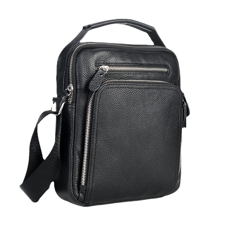 Waterproof top-grain cowhide m - Leather Work Bag Men recension och pris