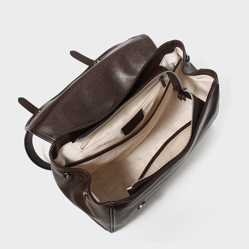 Female Vintage Soft Split Leat - Leather Work Womens Backpack recension och pris